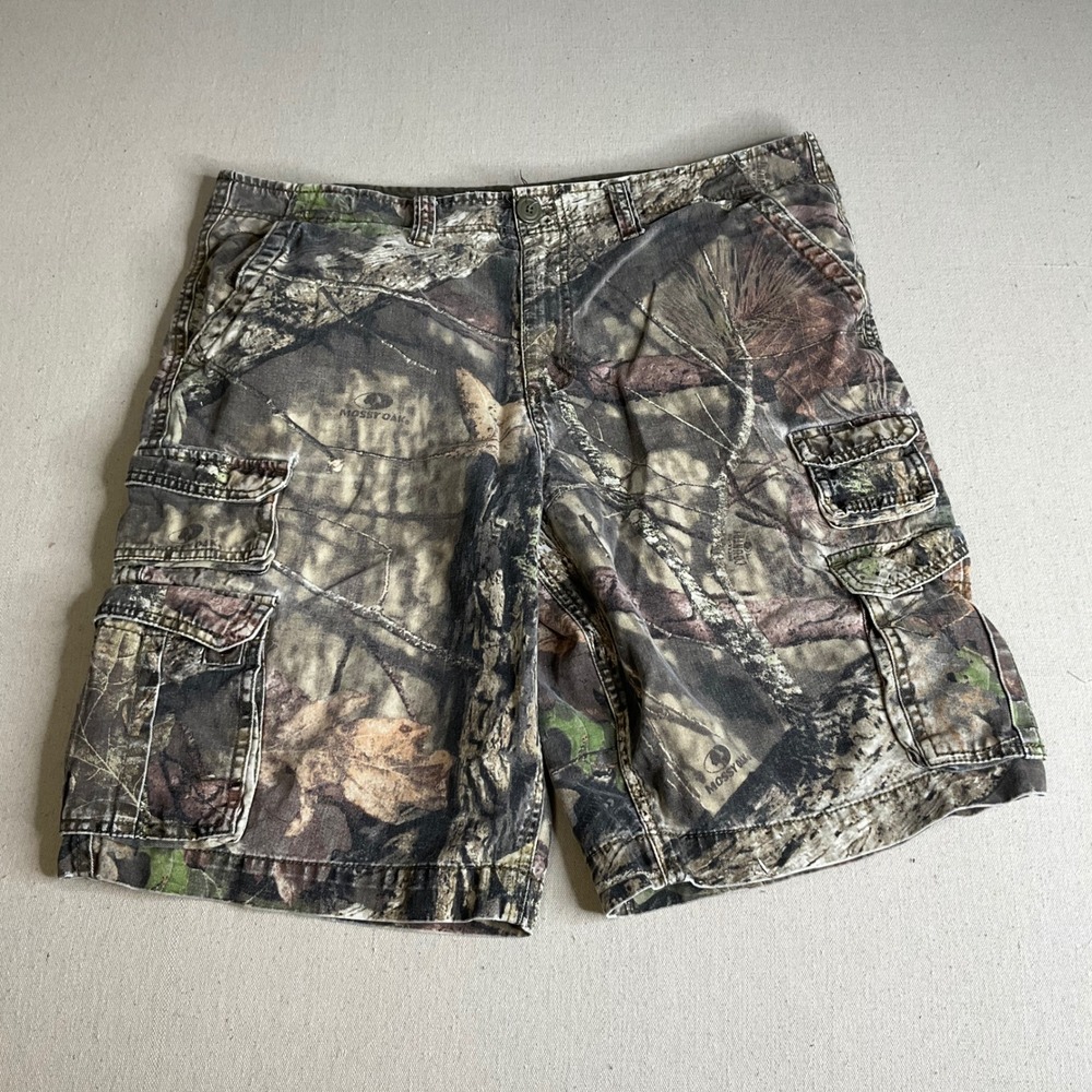 Faded Glory Mens Camo Cargo Shorts Size 38
